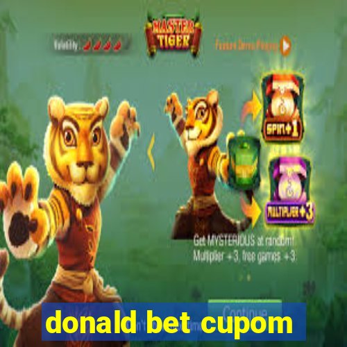 donald bet cupom